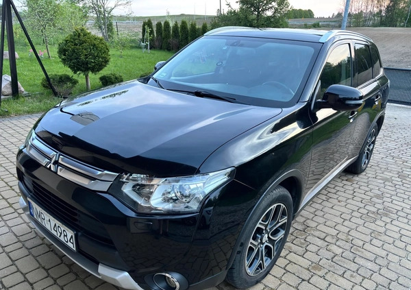 Mitsubishi Outlander cena 65000 przebieg: 148080, rok produkcji 2015 z Mrągowo małe 56